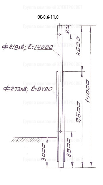 ОС-0,6-11,0