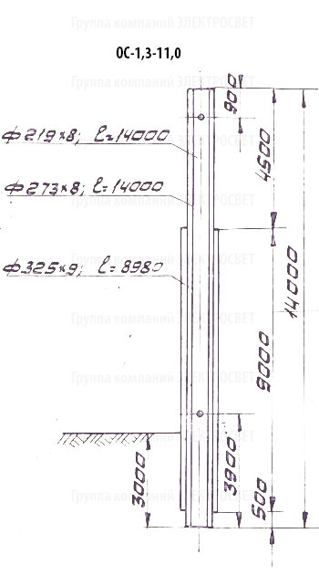 ОС-1,3-11,0