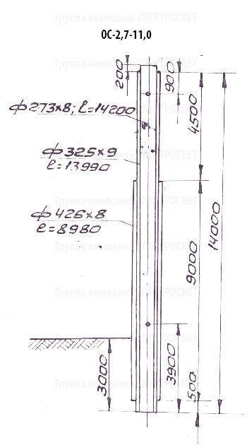 ОС-2,7-11,0