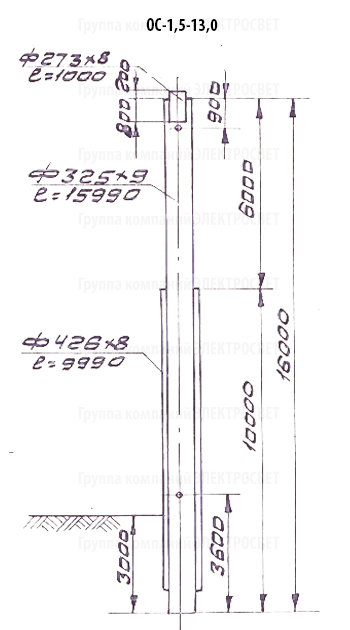 ОС-1,5-13,0